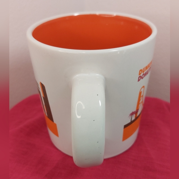 2012 Dunkin' Donuts 'Florida Runs On Dunkin' 14 oz Coffee Mug Limited Edition - Picture 4 of 10